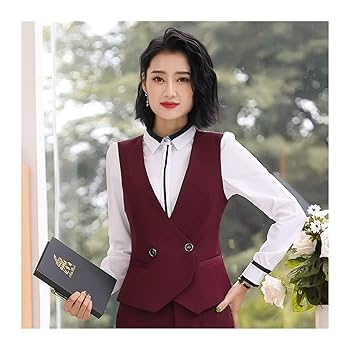 Amazon.co.jp: 夏の女性のスーツベストジャケットノースリーブ